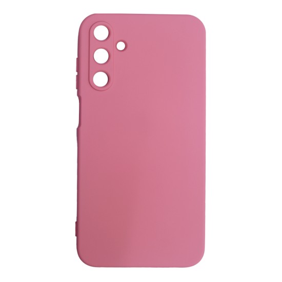 Capa de Silicone com Moldura de Câmera para Samsung Galaxy A15 4g Rosa